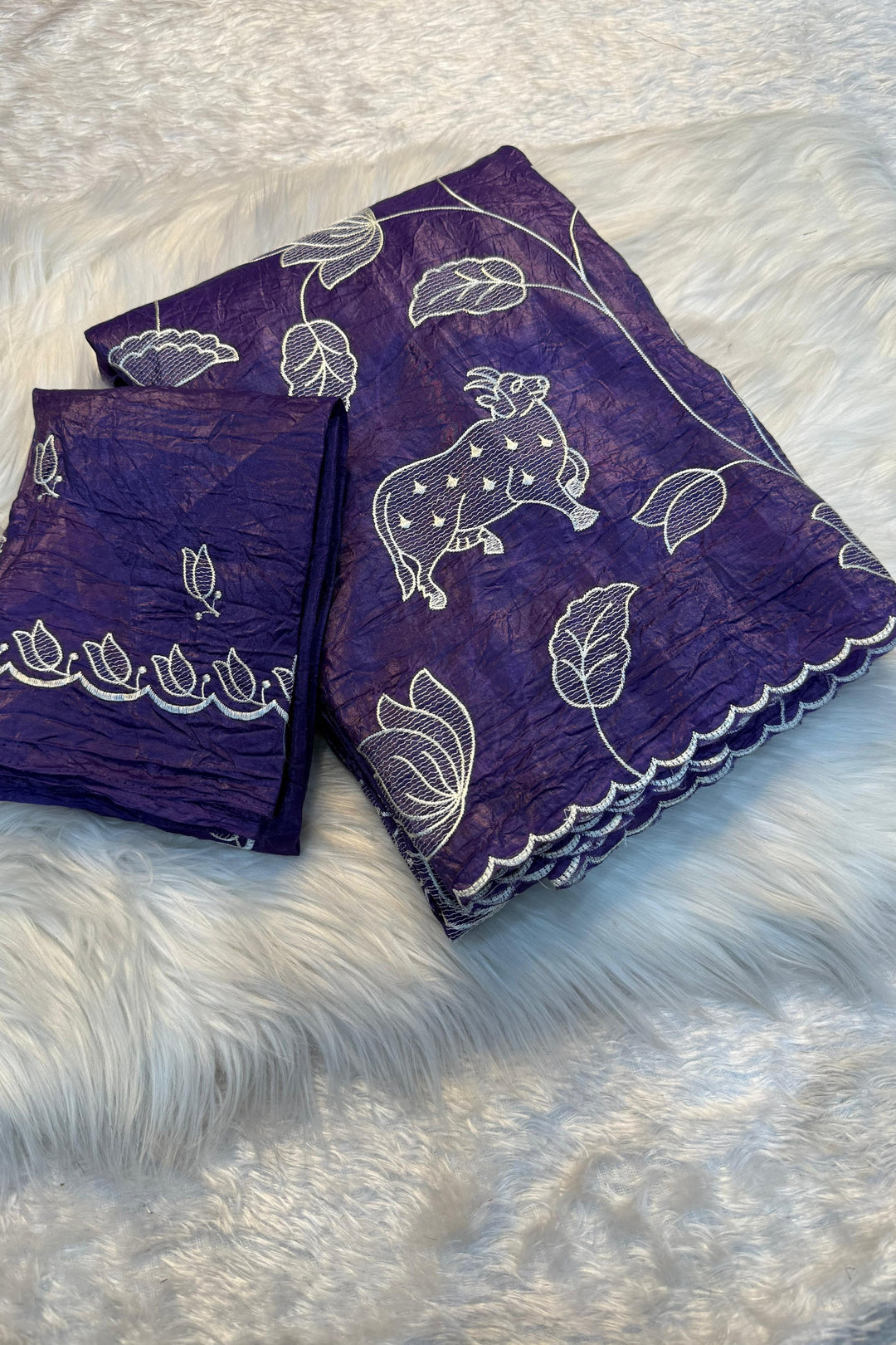 Cherish With Love Crush Silk Saree