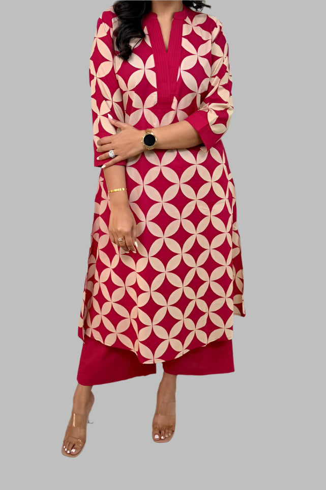 Rain To Shine Cotton Coord Set