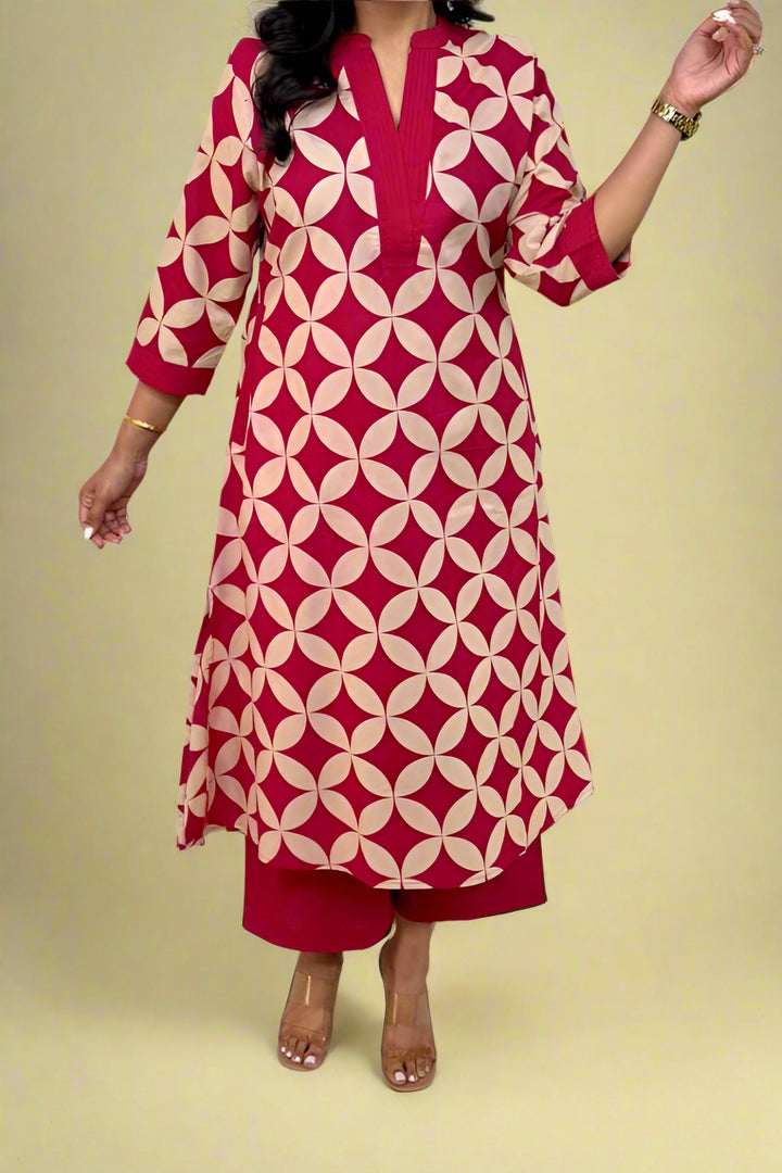 Rain To Shine Cotton Coord Set