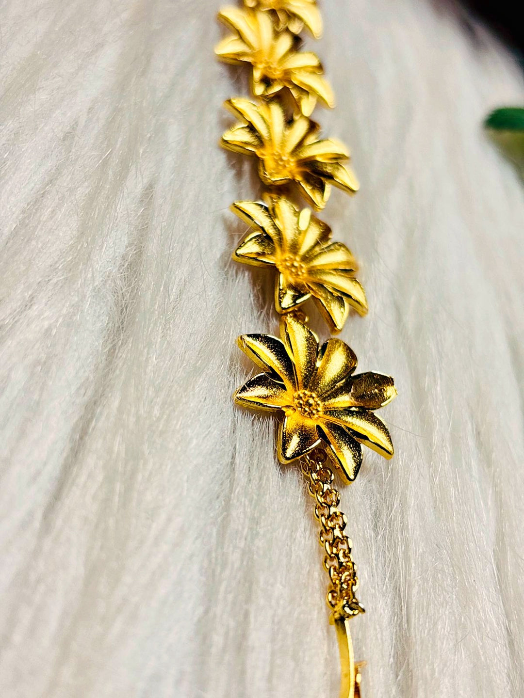 Pushpa-Gold Plated Matha Patti