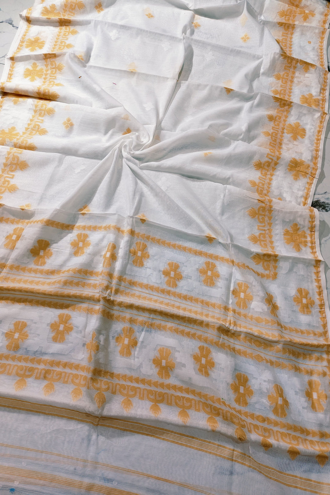 Neelkatha Dhakai Jamdani Saree