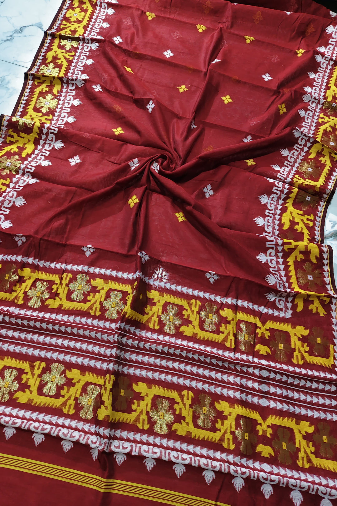 Neelkatha Dhakai Jamdani Saree