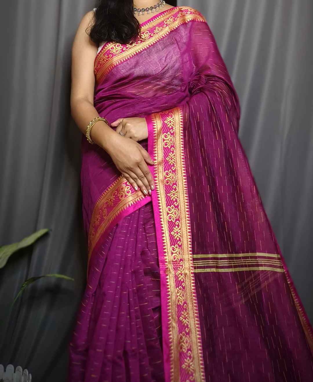 Anuragini- Feeling Love Cotton Silk Saree