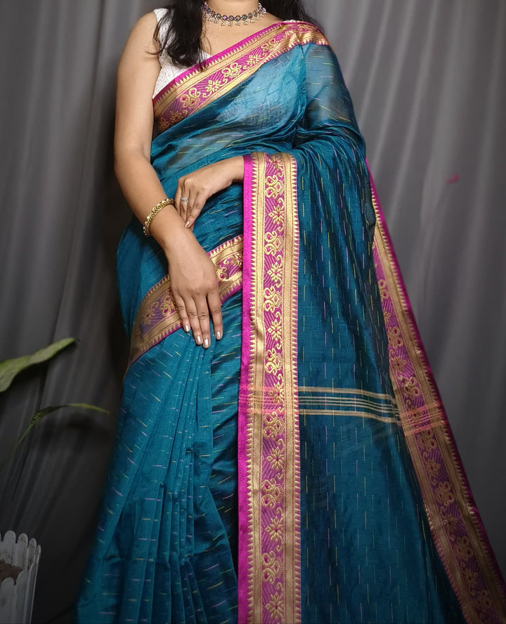 Anuragini- Feeling Love Cotton Silk Saree