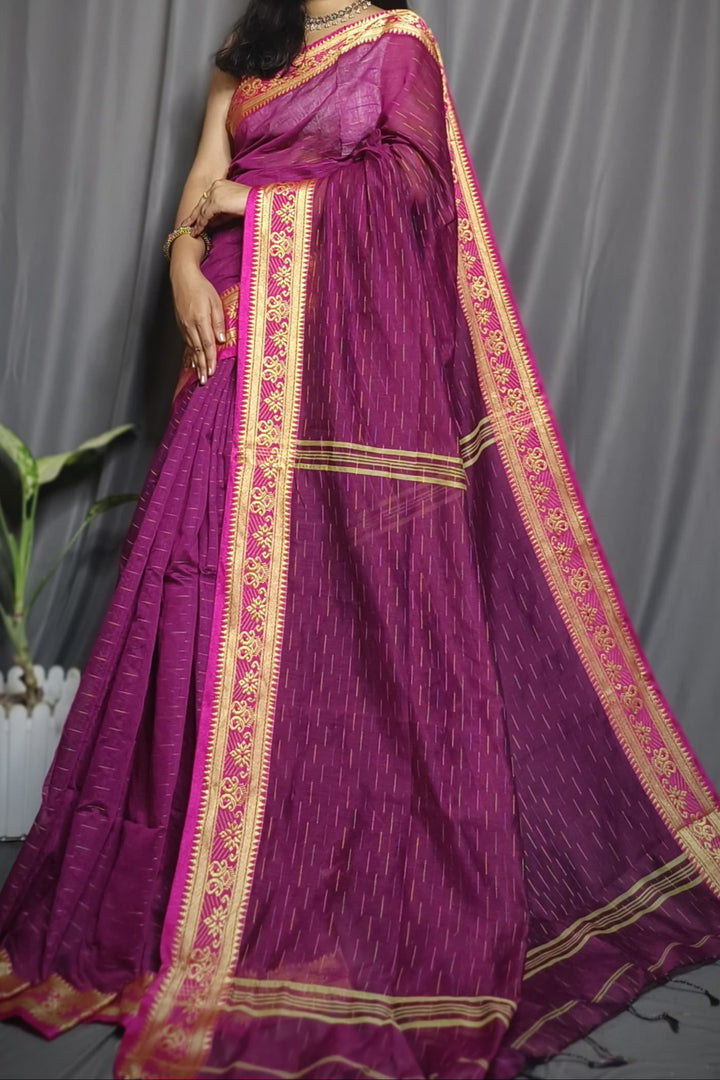 Anuragini- Feeling Love Cotton Silk Saree