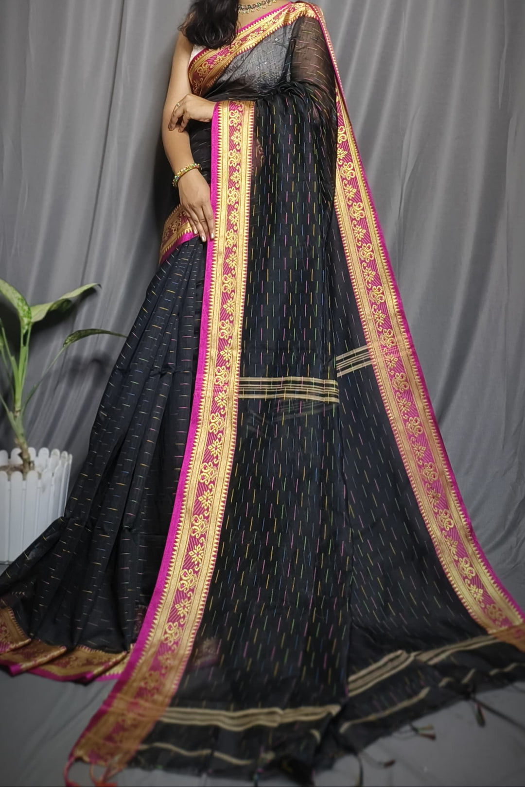 Anuragini- Feeling Love Cotton Silk Saree