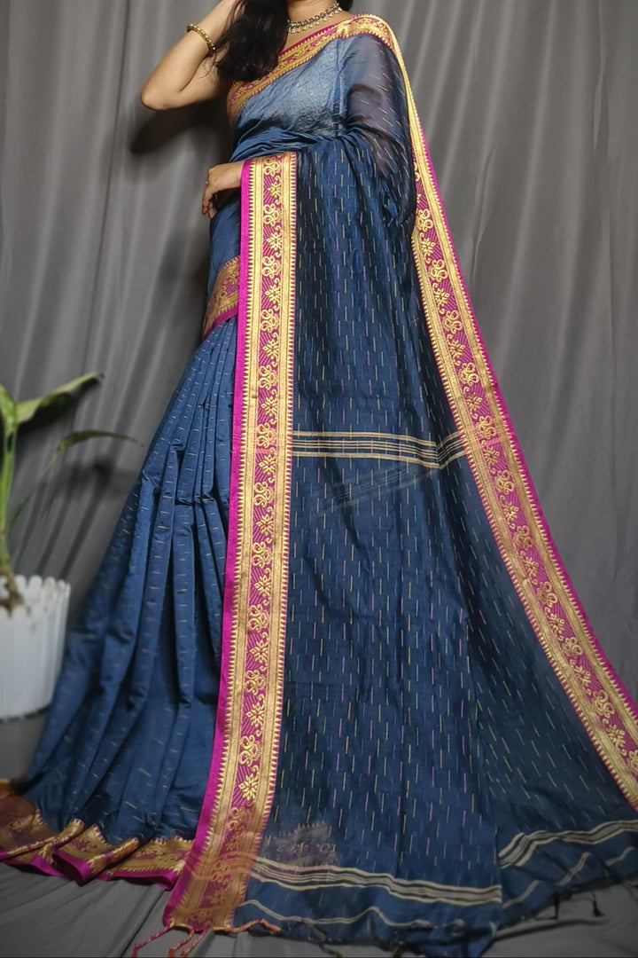 Anuragini- Feeling Love Cotton Silk Saree