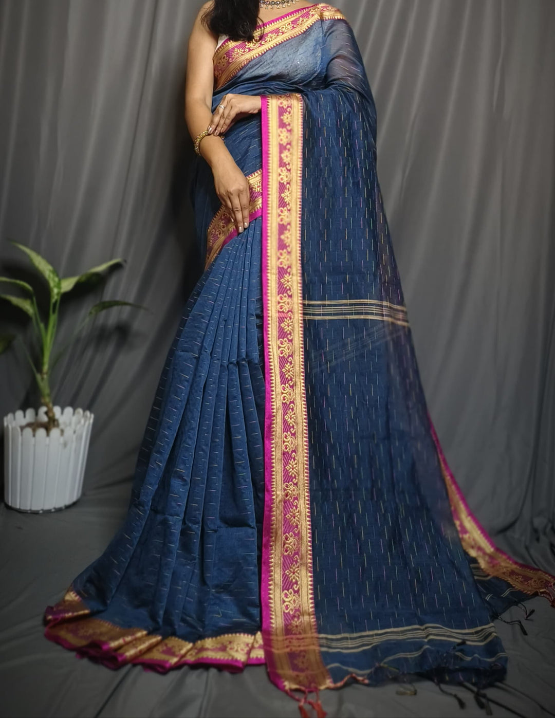 Anuragini- Feeling Love Cotton Silk Saree