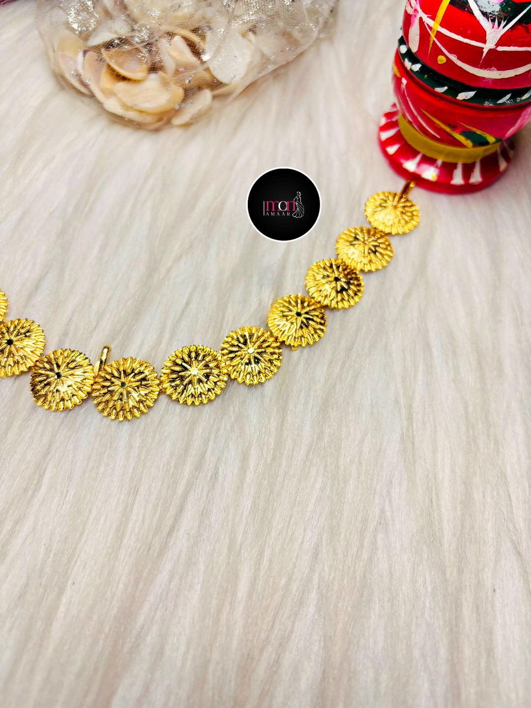 Meher -Gold Plated Matha Patti