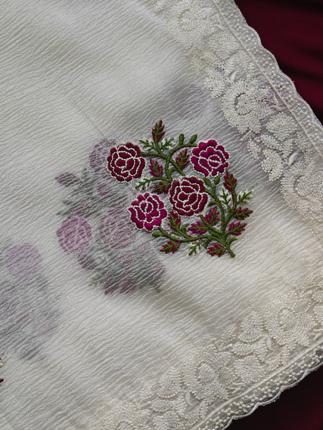 Canvas Couture Crush Chiffon Georgette Saree