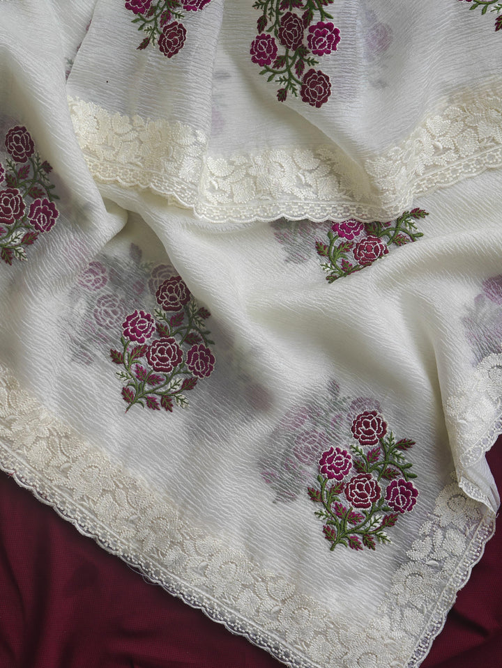 Canvas Couture Crush Chiffon Georgette Saree