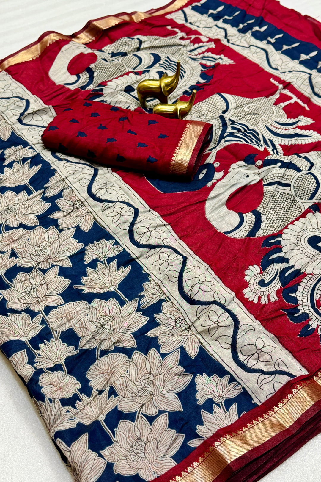 Ananda Sutra Mangalagiri Silk Saree