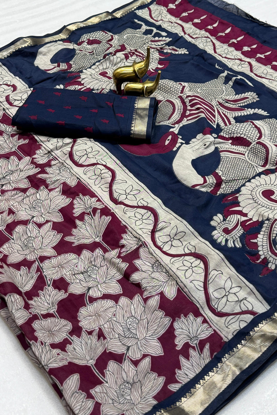 Ananda Sutra Mangalagiri Silk Saree