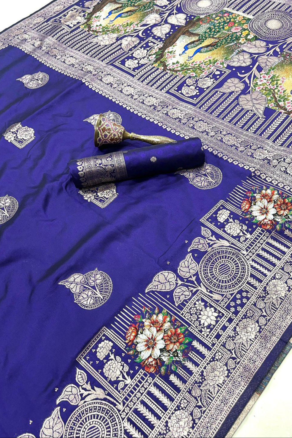 Silken Roots Fancy Silk Saree