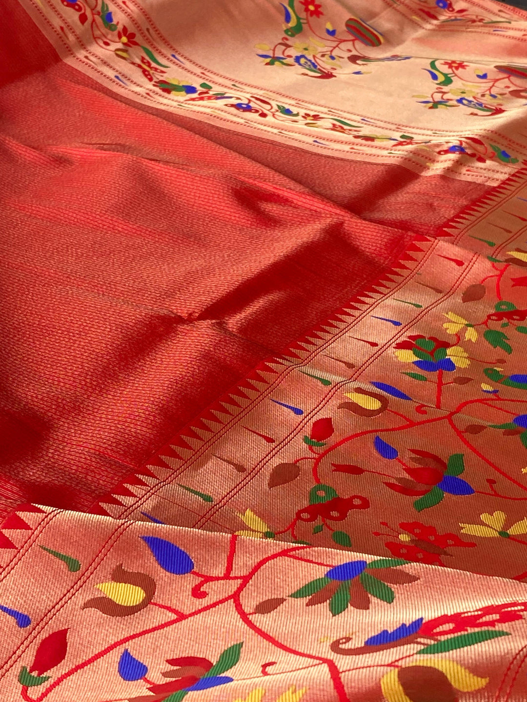 Rich Story Of Paithani Tissue Silk Saree