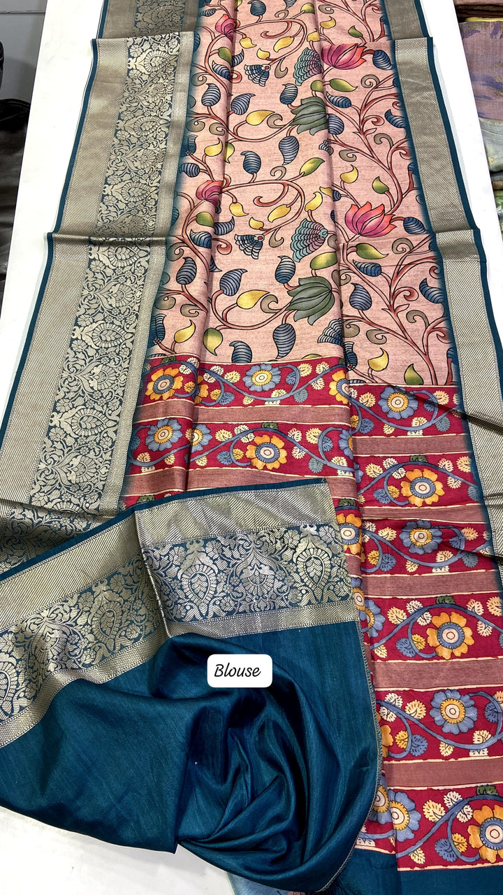 Classic Culture Tussar Silk Saree