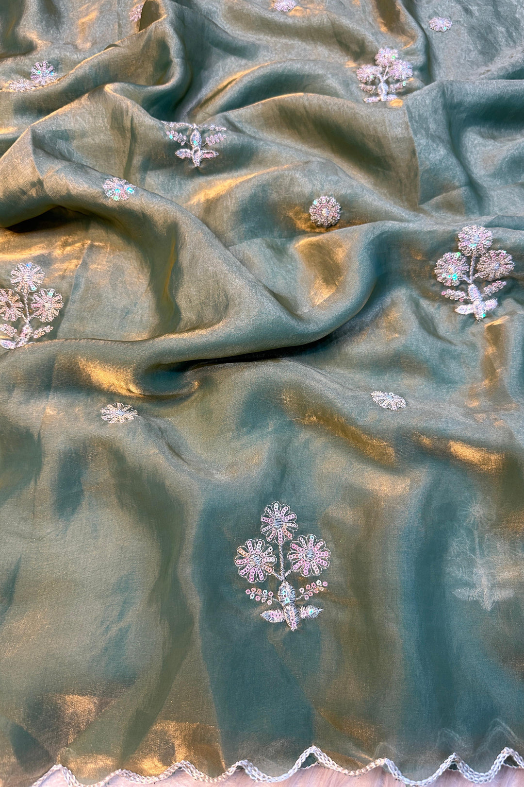 Keeping It Simple Fancy Silk Saree