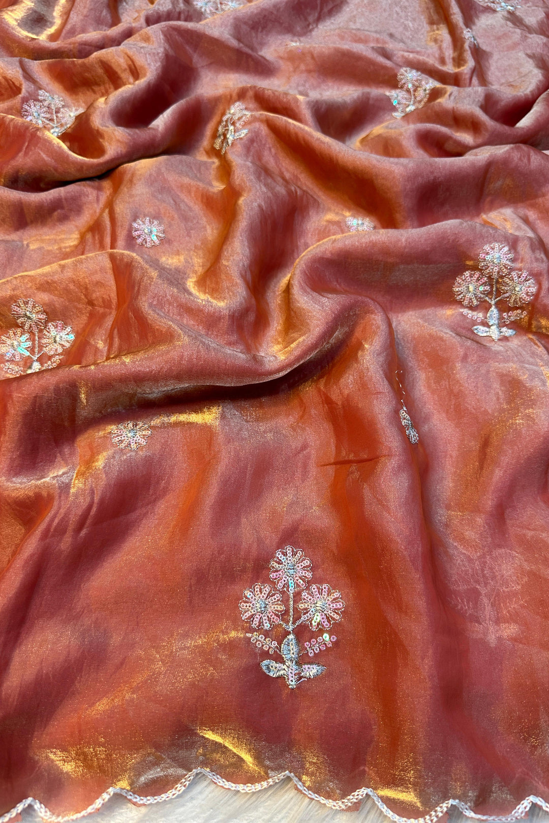 Keeping It Simple Fancy Silk Saree