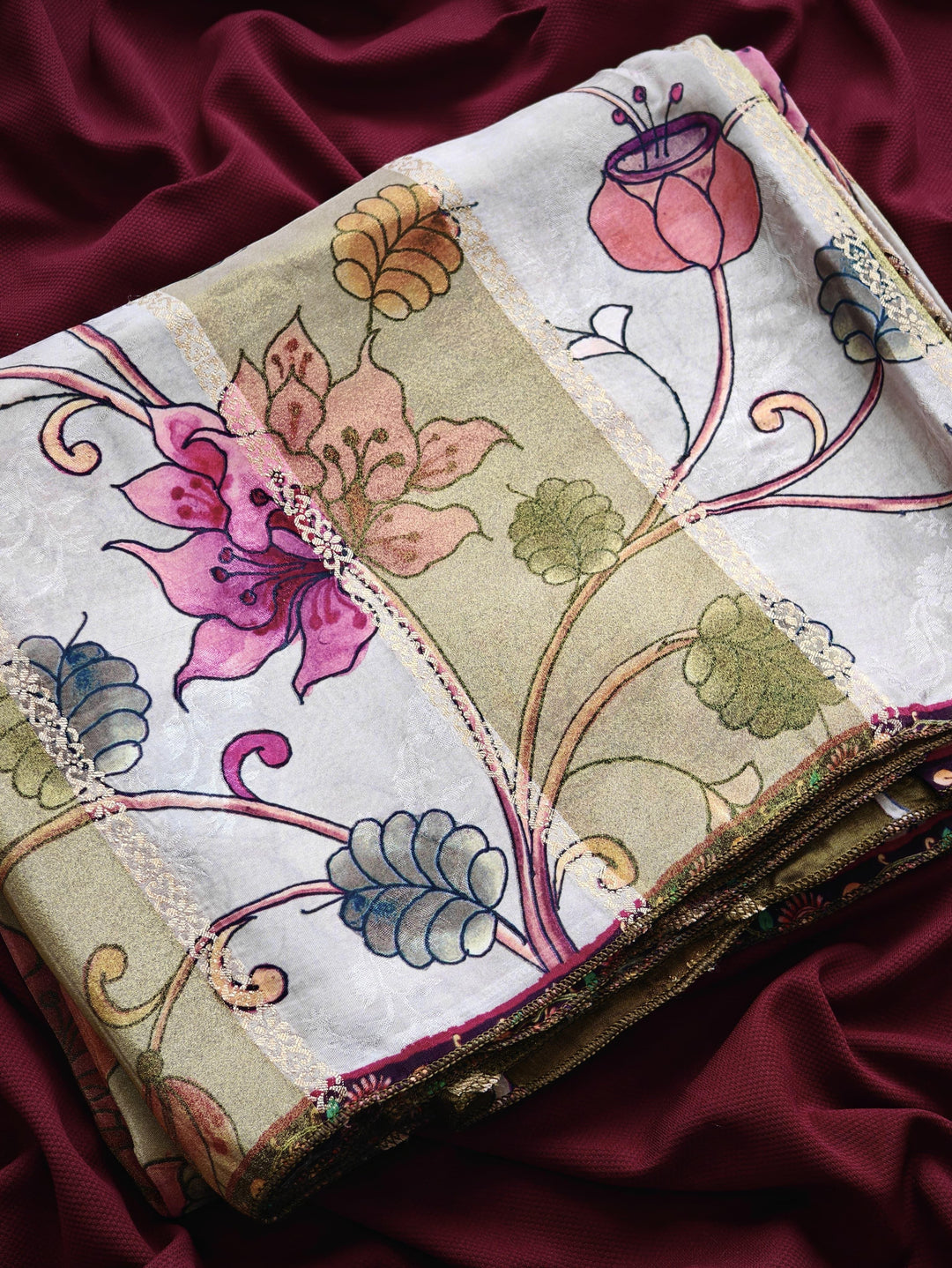 Centuries Of Artistry Tissue Silk Saree