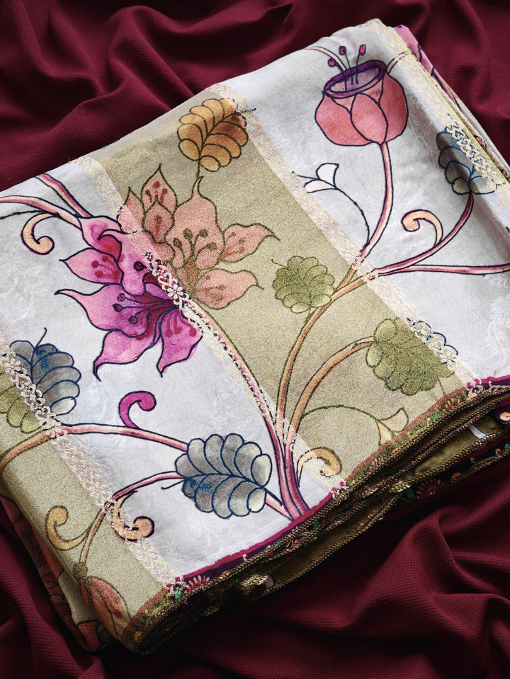 Centuries Of Artistry Tissue Silk Saree