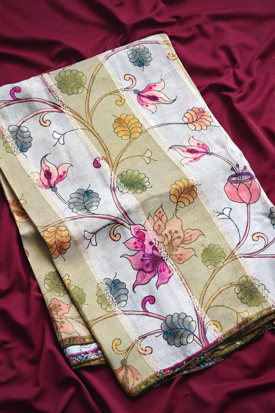 Centuries Of Artistry Tissue Silk Saree