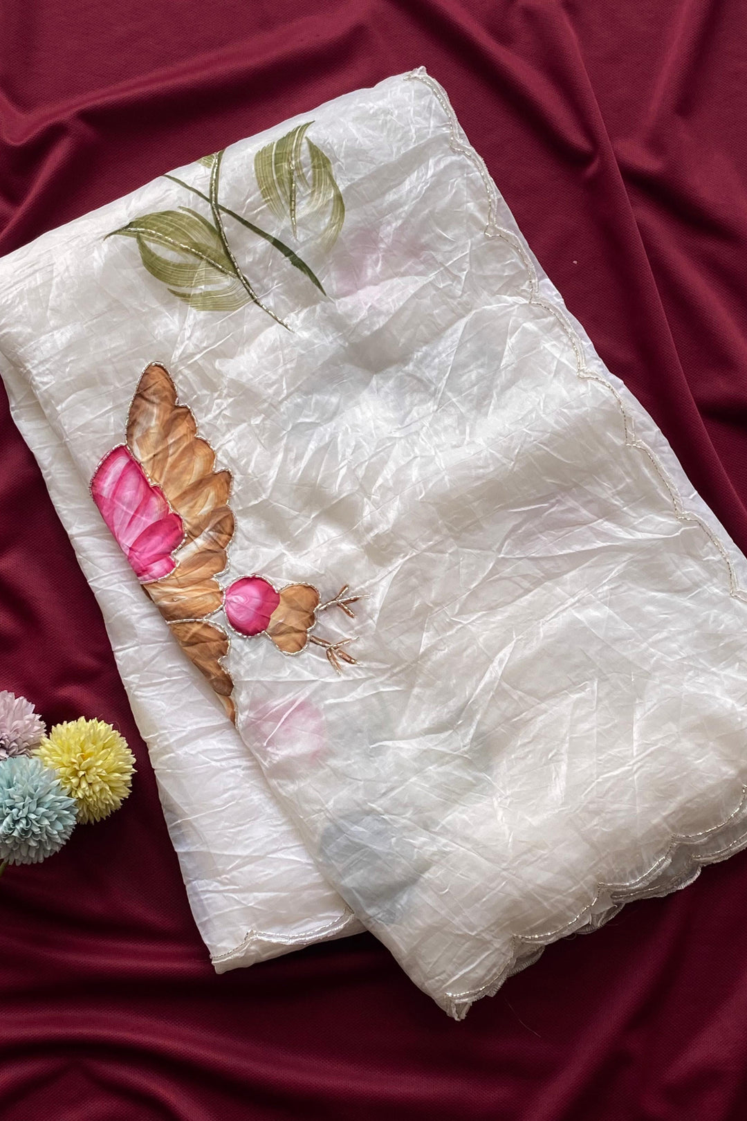 Gulrangi Fancy Silk Saree