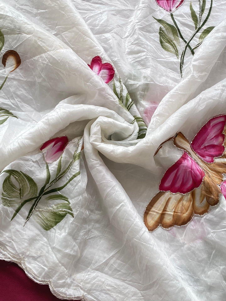 Gulrangi Fancy Silk Saree