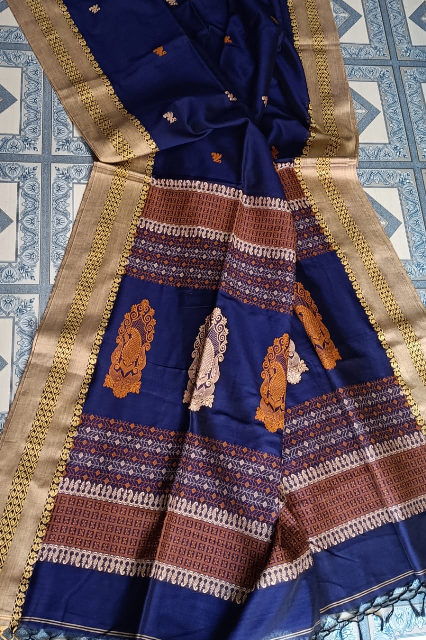 Nirab Nouka Khadi Cotton Saree