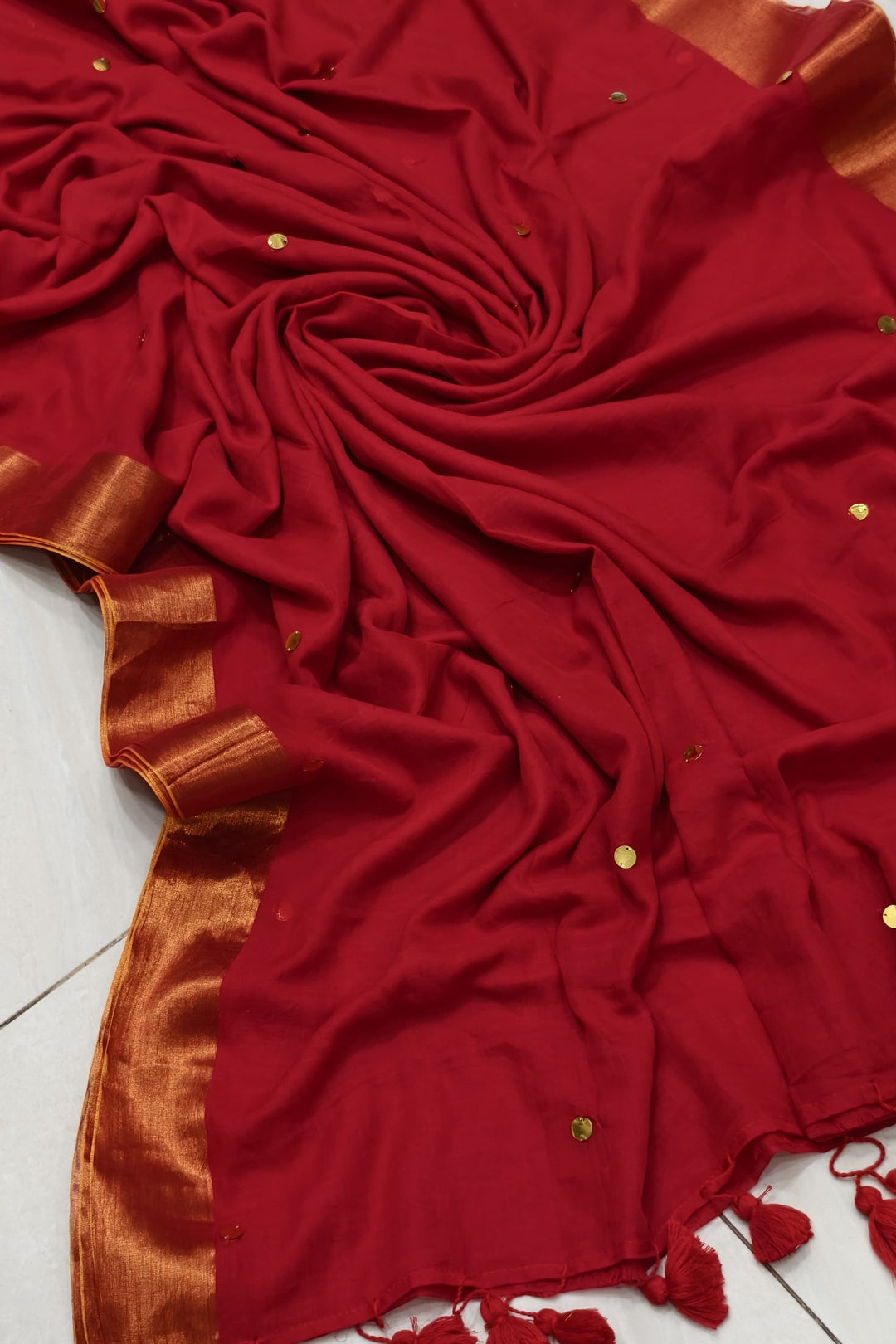 Swarnalata Mul Cotton Saree