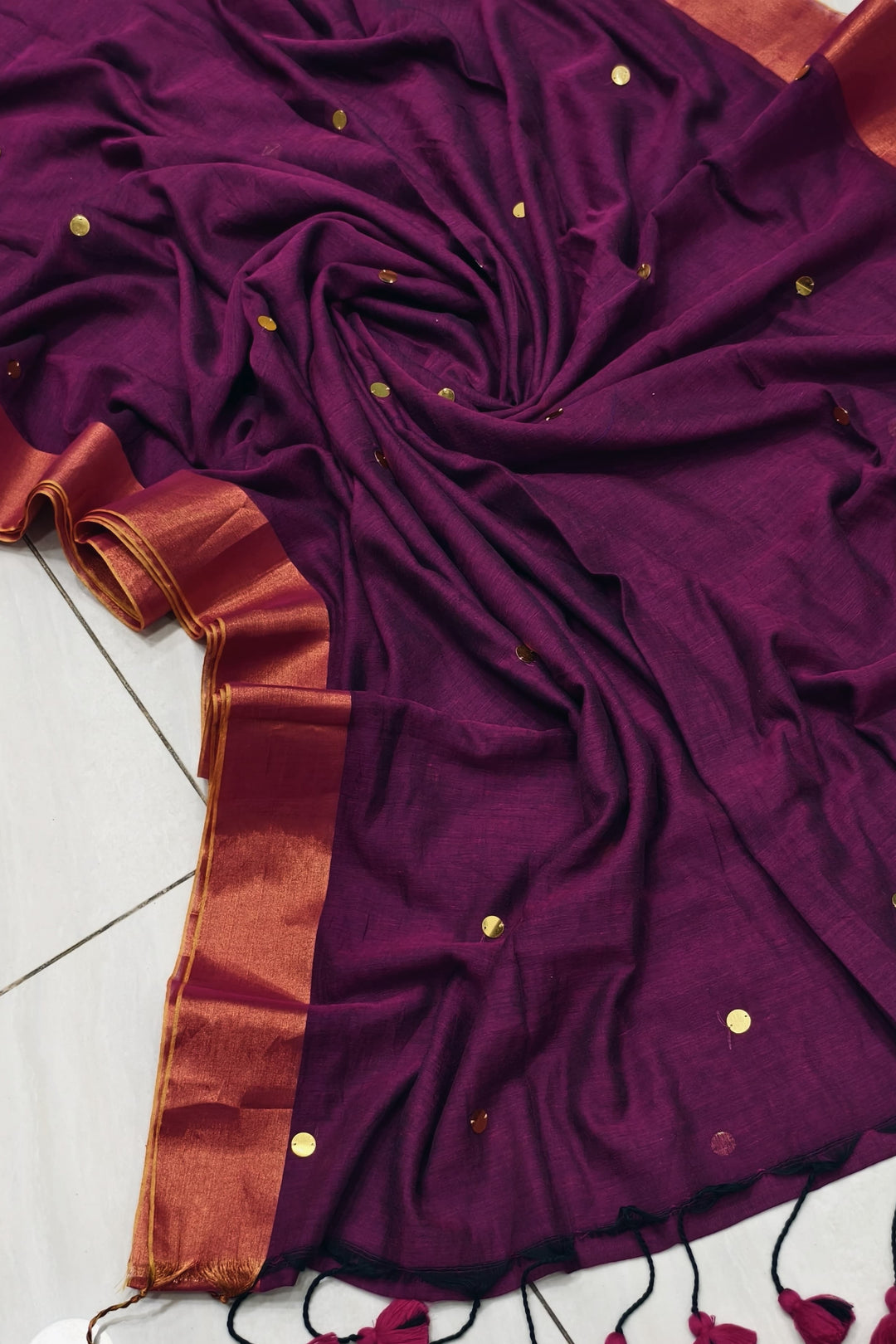Swarnalata Mul Cotton Saree