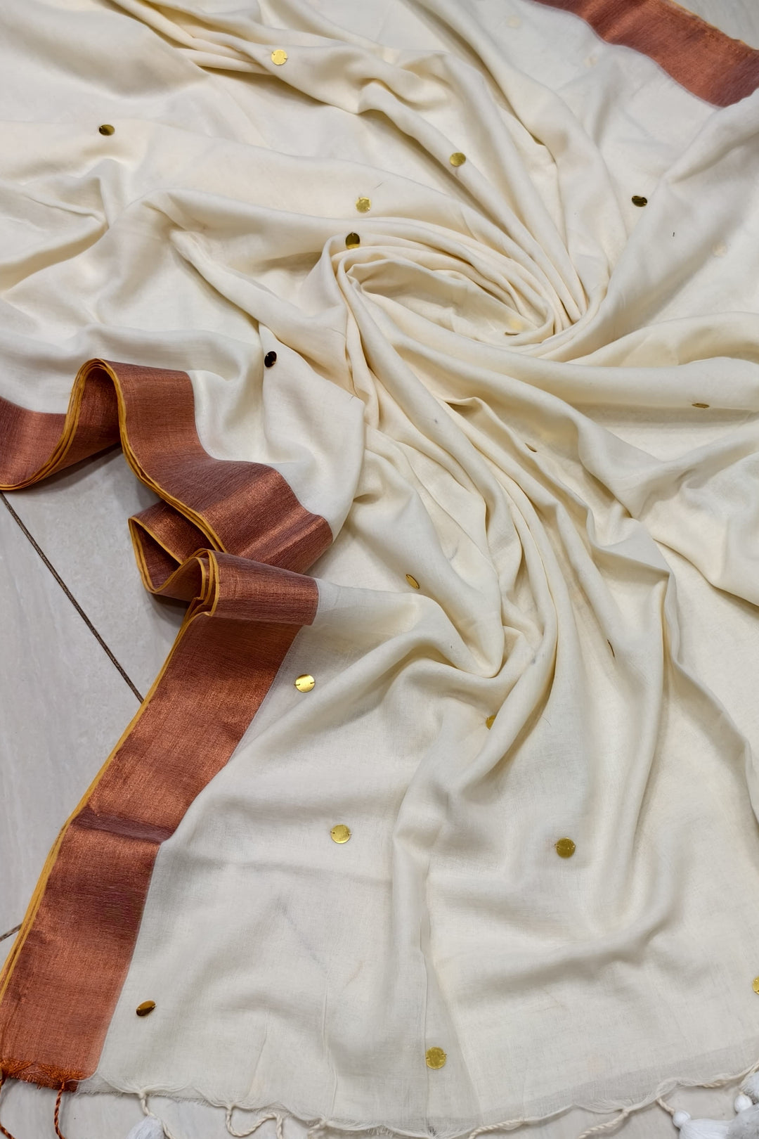 Swarnalata Mul Cotton Saree