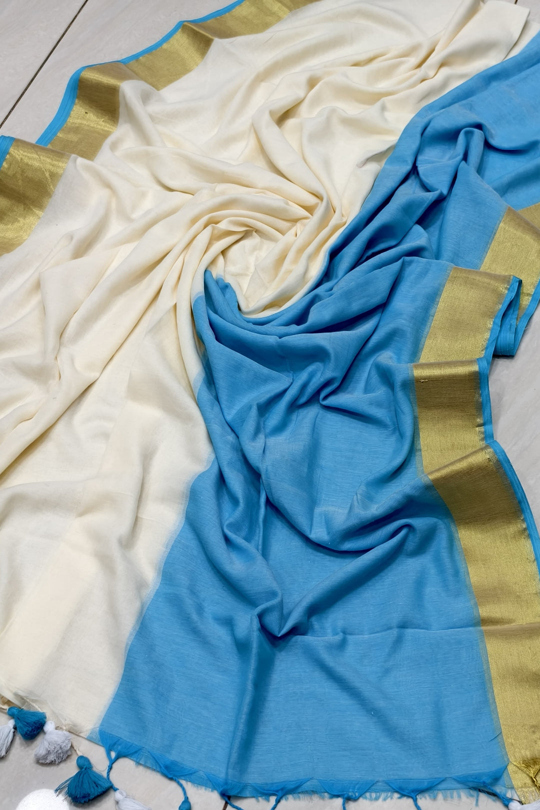 Palokbari Mul Cotton Saree