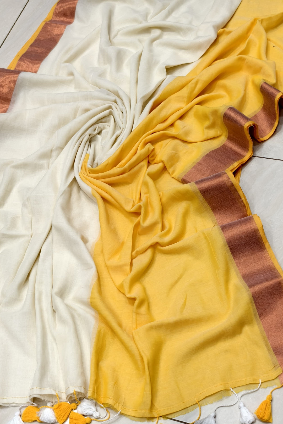 Palokbari Mul Cotton Saree