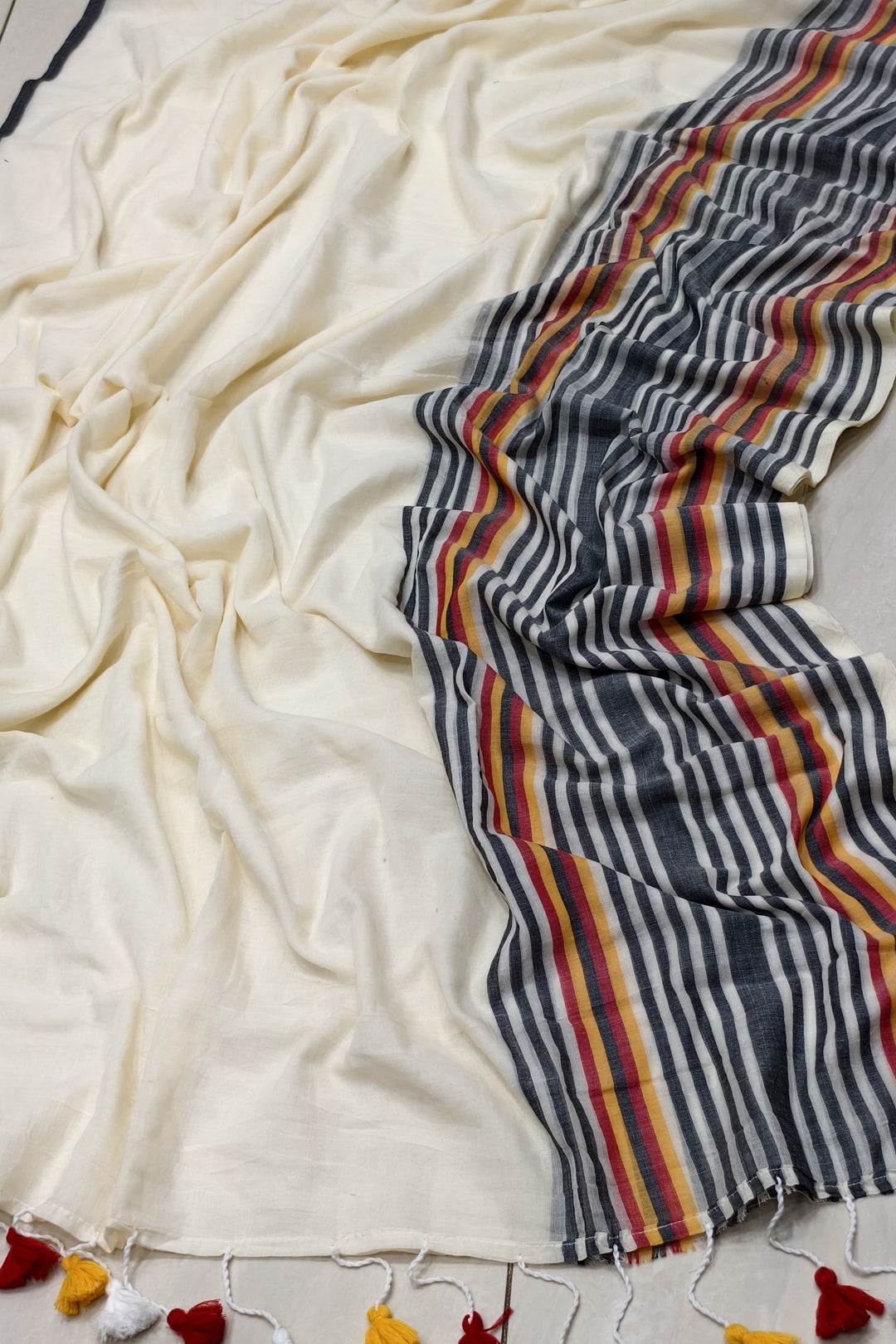 Palokbari Mul Cotton Saree