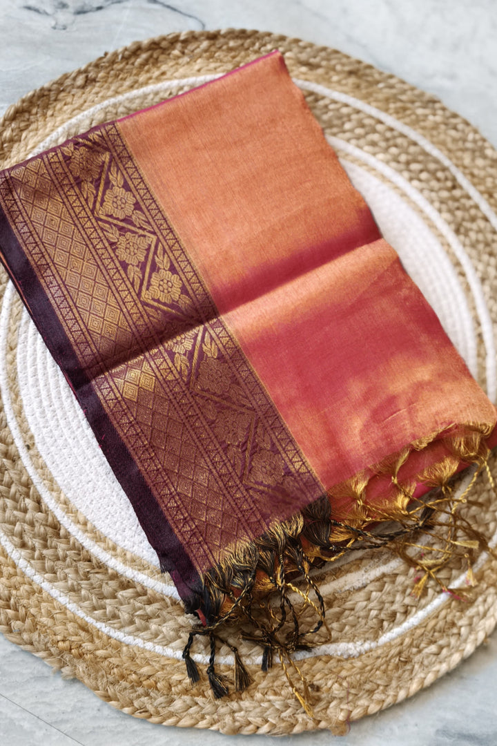 Chirosakha Tissue Banarasi Silk Saree