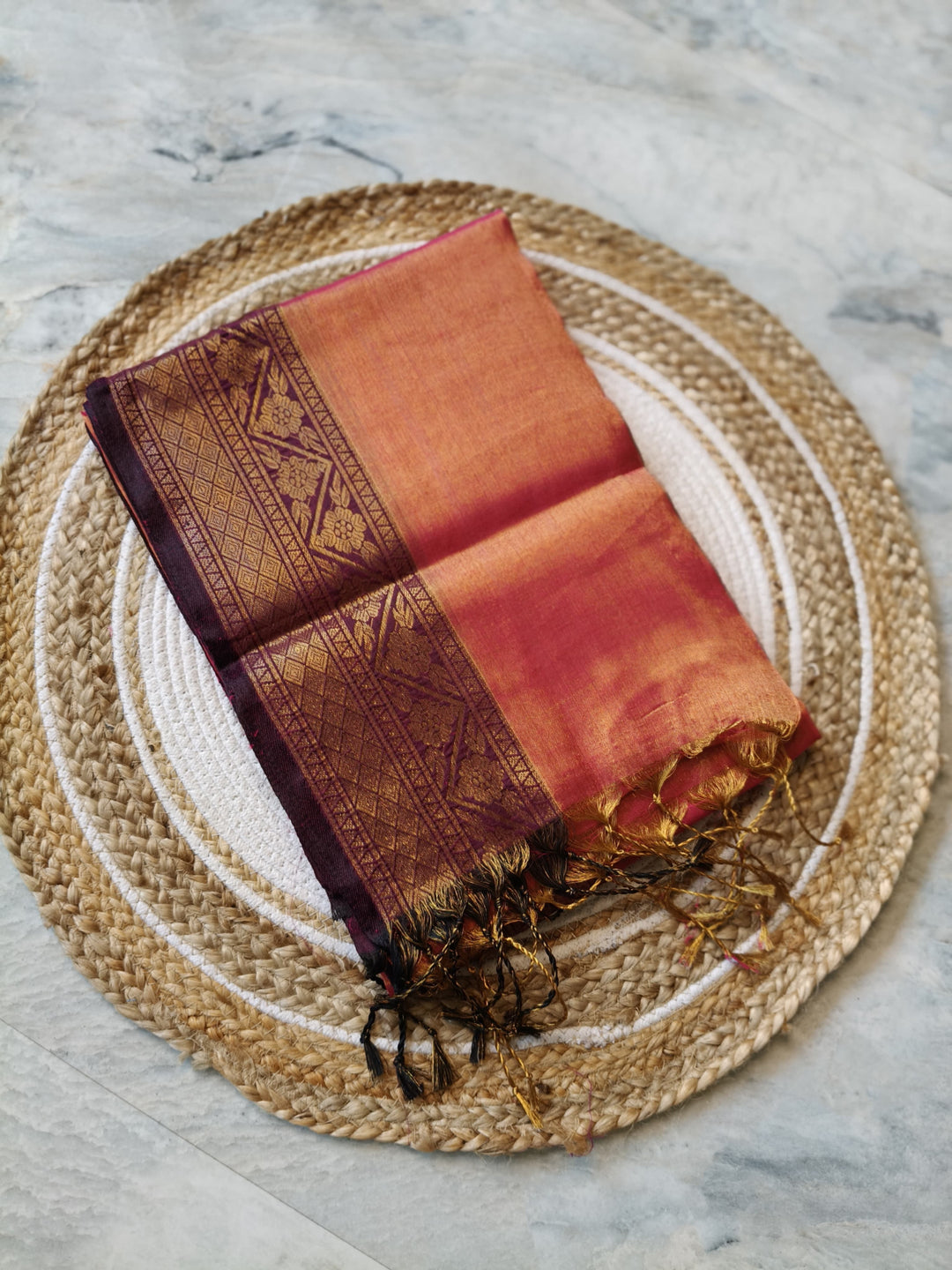 Chirosakha Tissue Banarasi Silk Saree