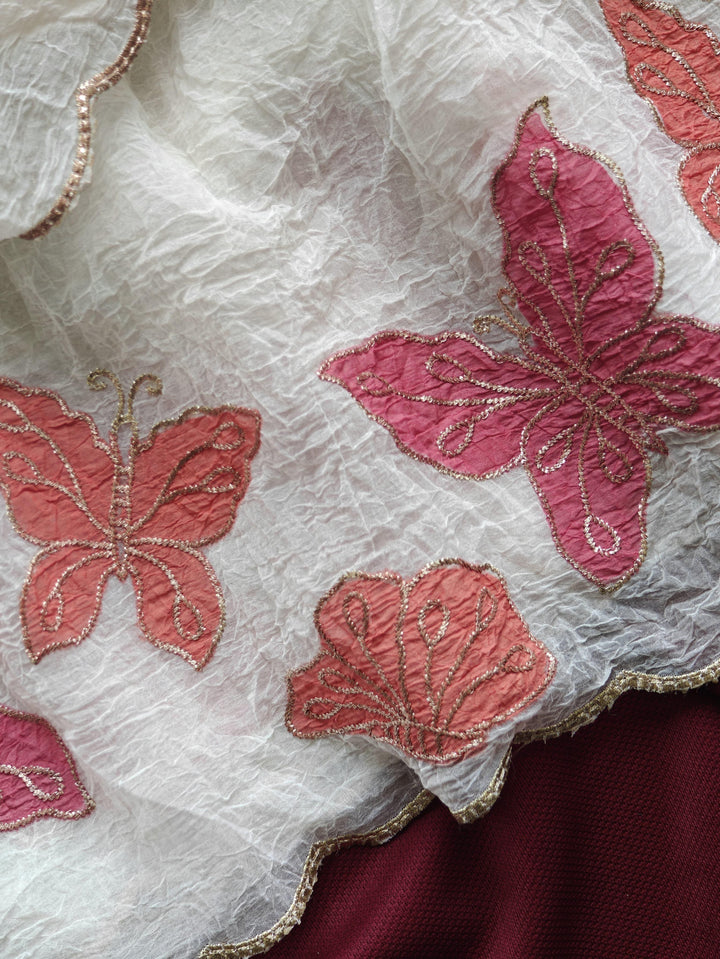 The In-Between Crush Chiffon Saree