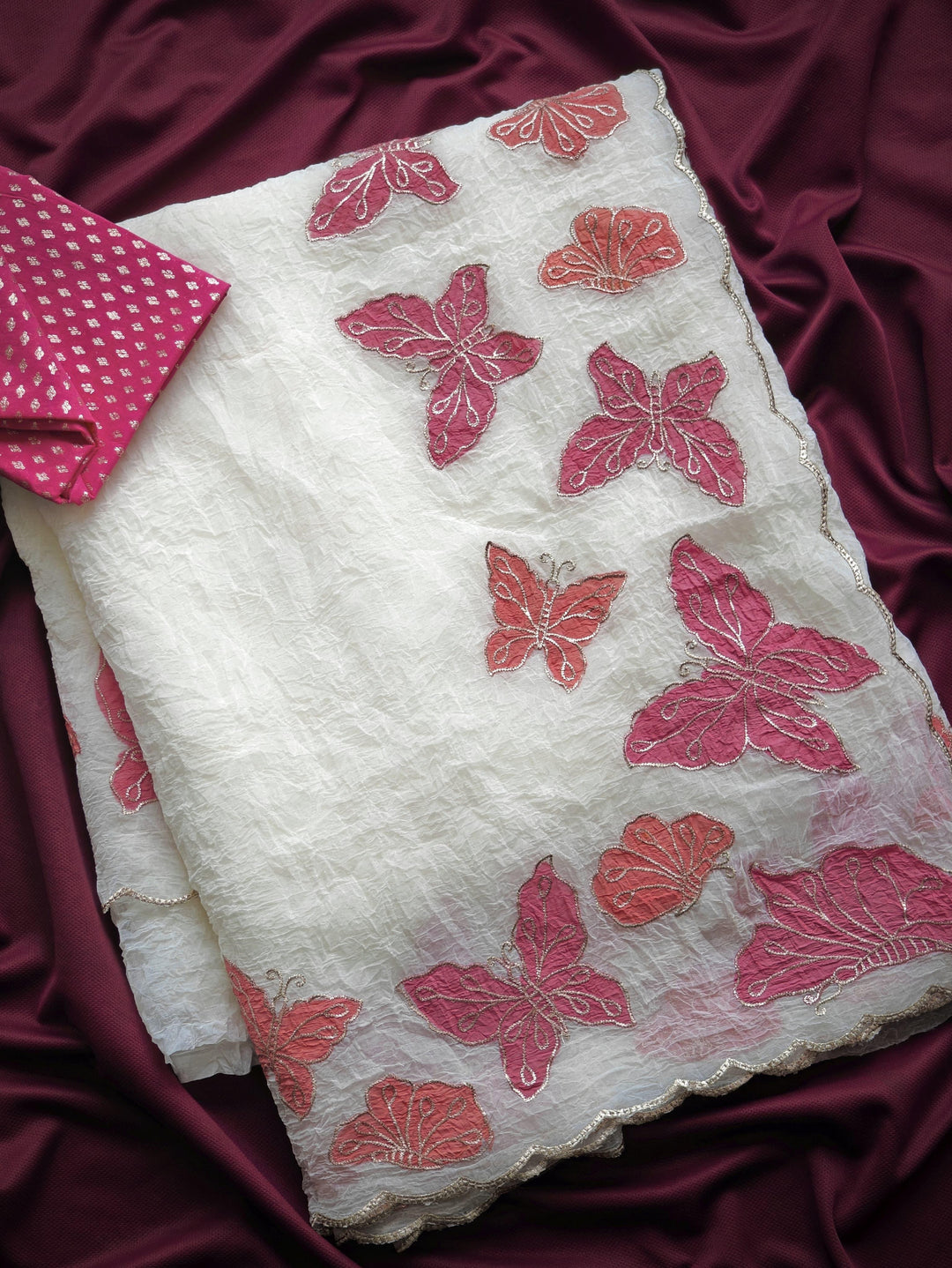 The In-Between Crush Chiffon Saree