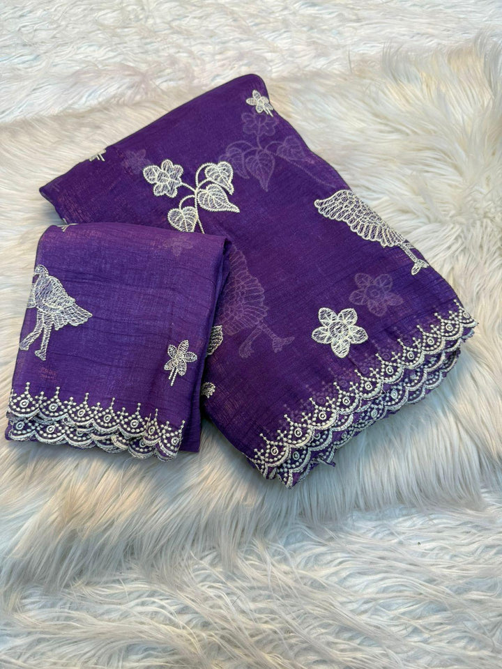 Radiate With Grace Fancy Silk Saree