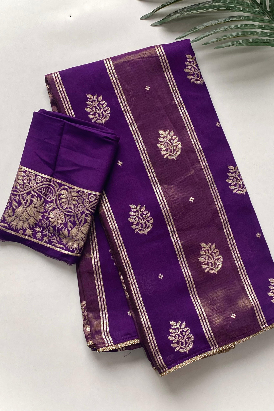 Steady Flame Dola Silk Saree