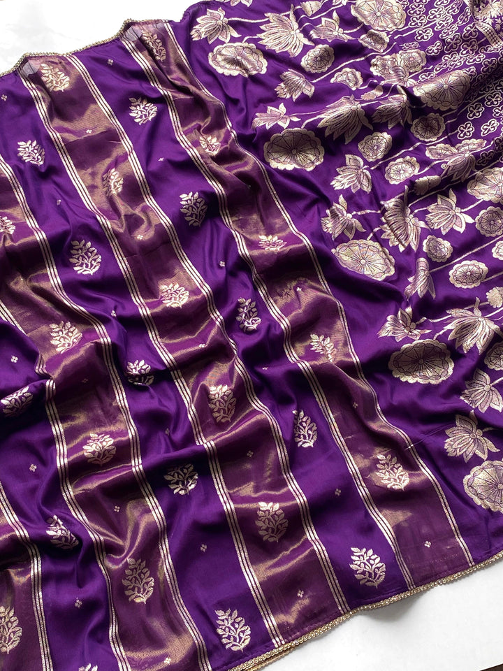 Steady Flame Dola Silk Saree