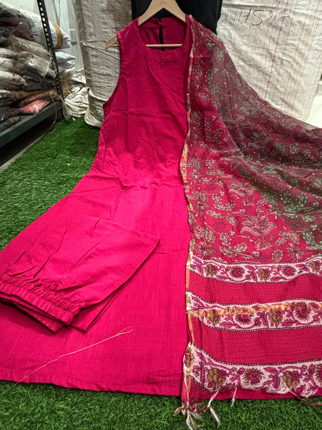 Dressed To Bless Cotton Kurti Set