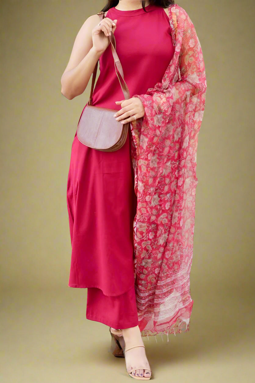 Dressed To Bless Cotton Kurti Set