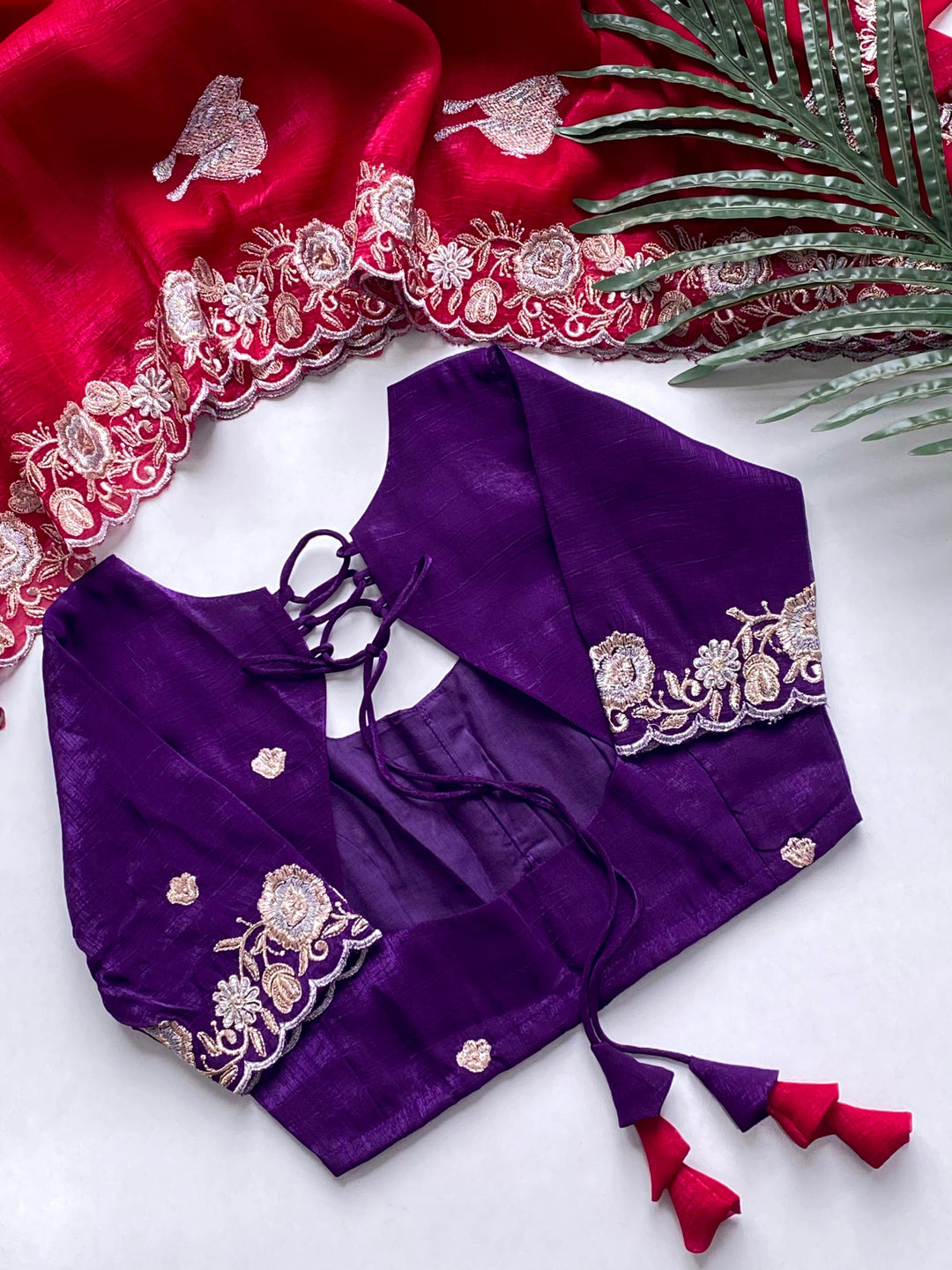 Ethnic Roots Crush Jimmy Choo Silk Saree