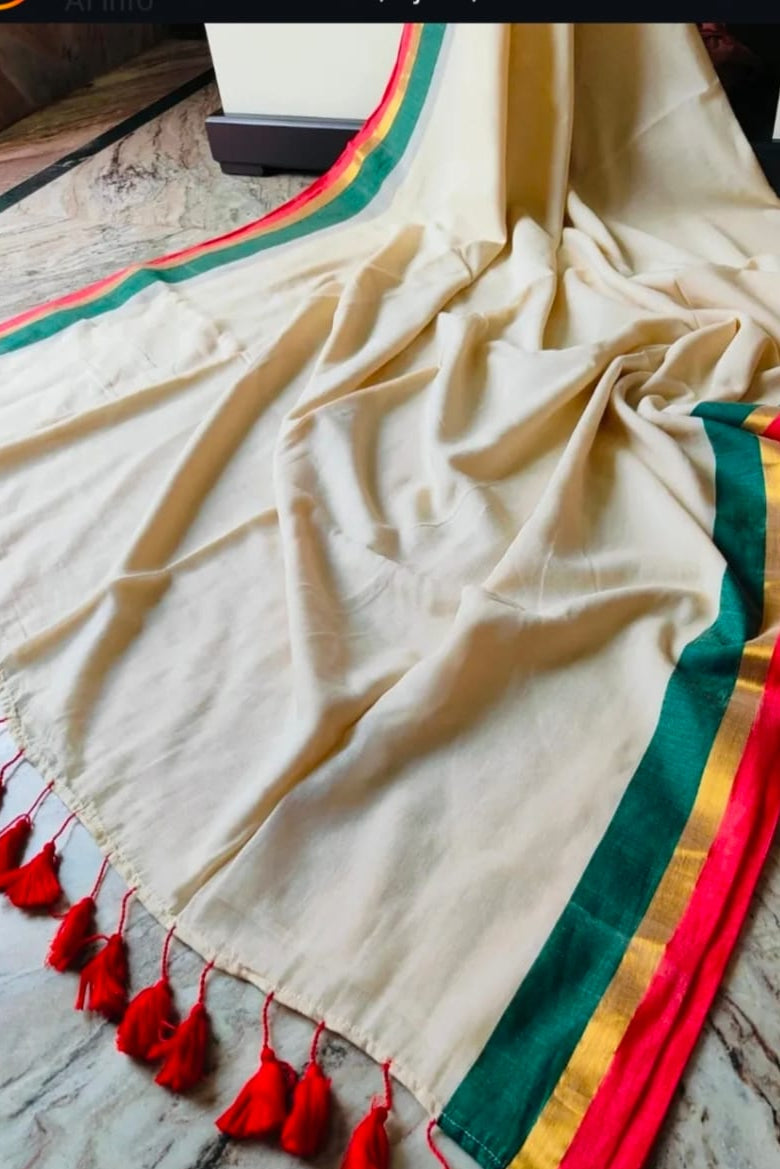 Roddur Kotha Mul Cotton Saree