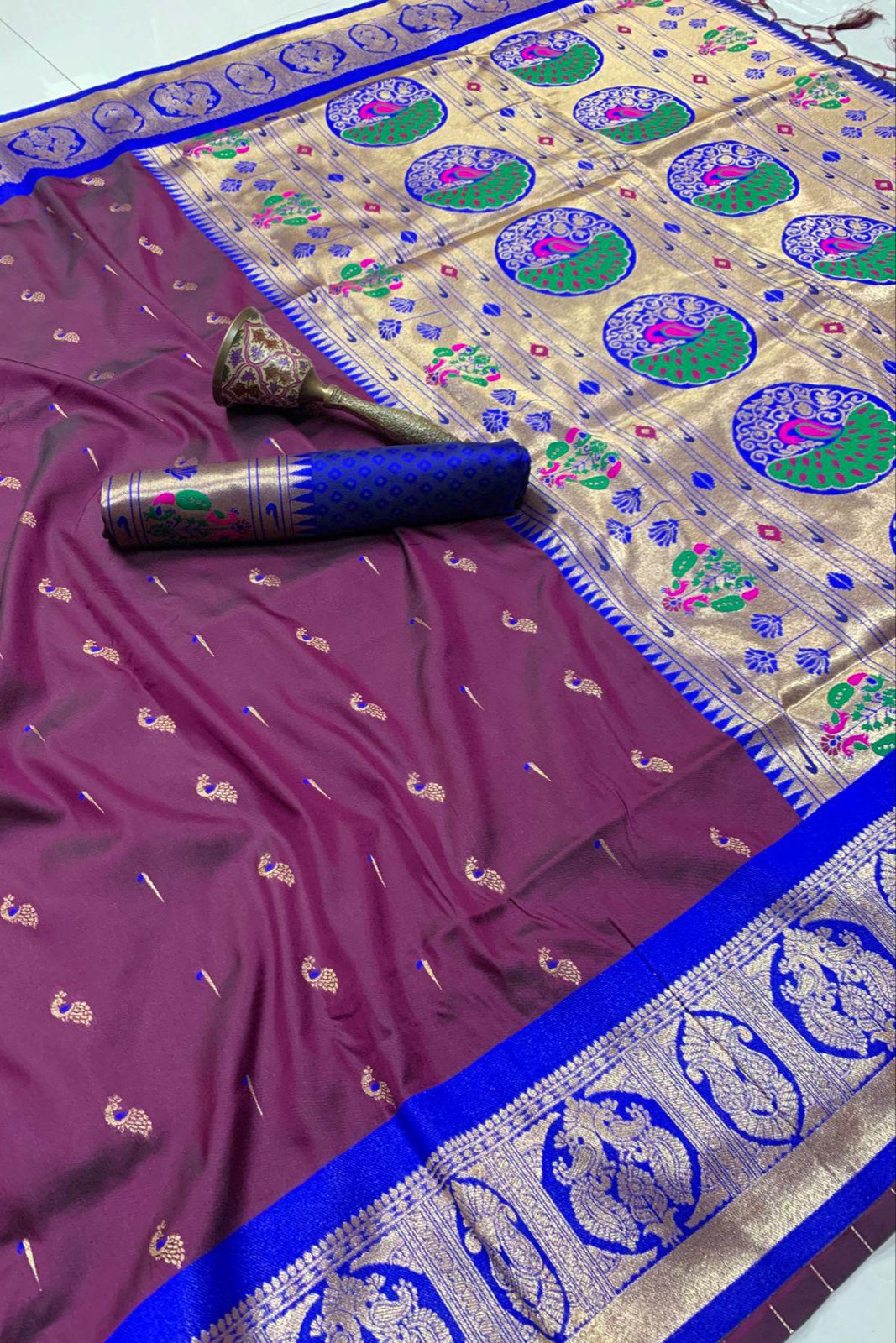 Maratha Grace Paithani Silk Saree