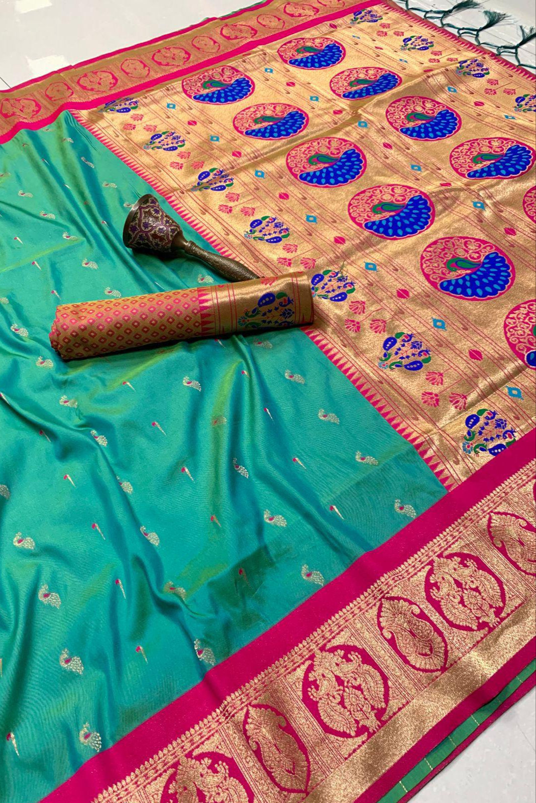 Maratha Grace Paithani Silk Saree
