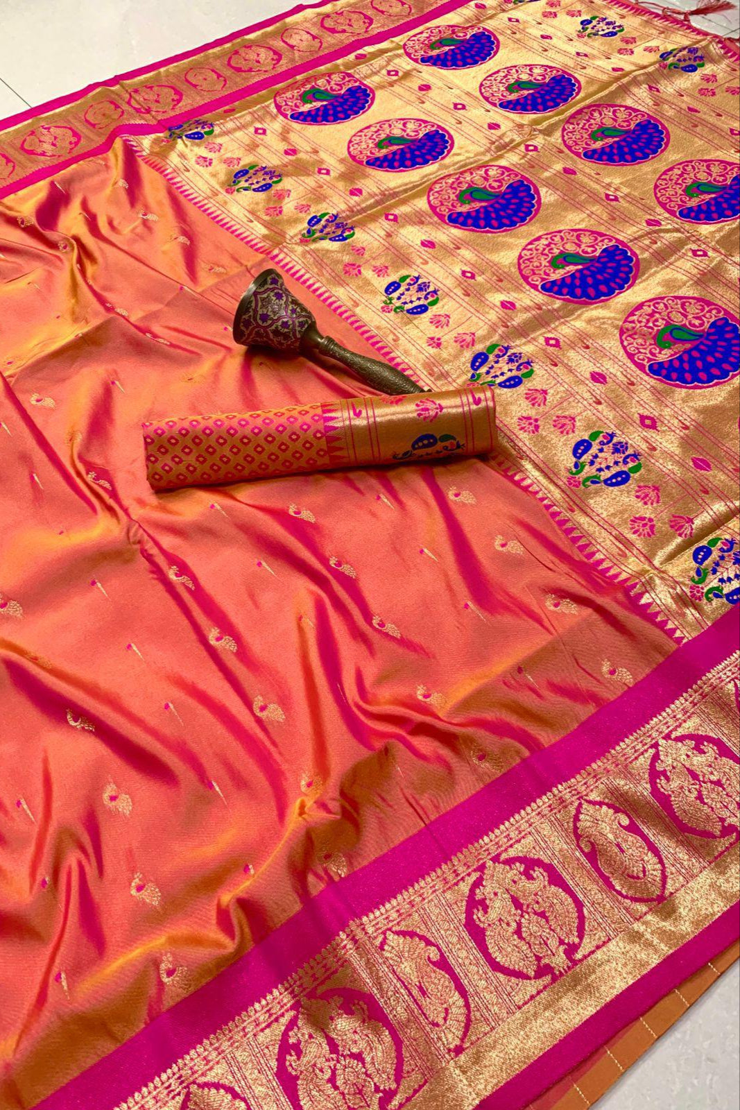 Maratha Grace Paithani Silk Saree