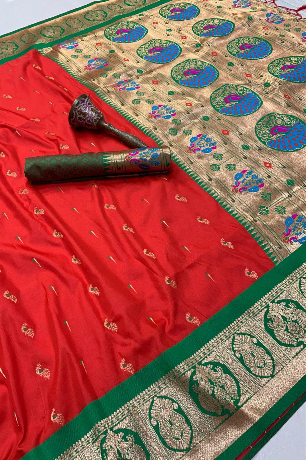 Maratha Grace Paithani Silk Saree