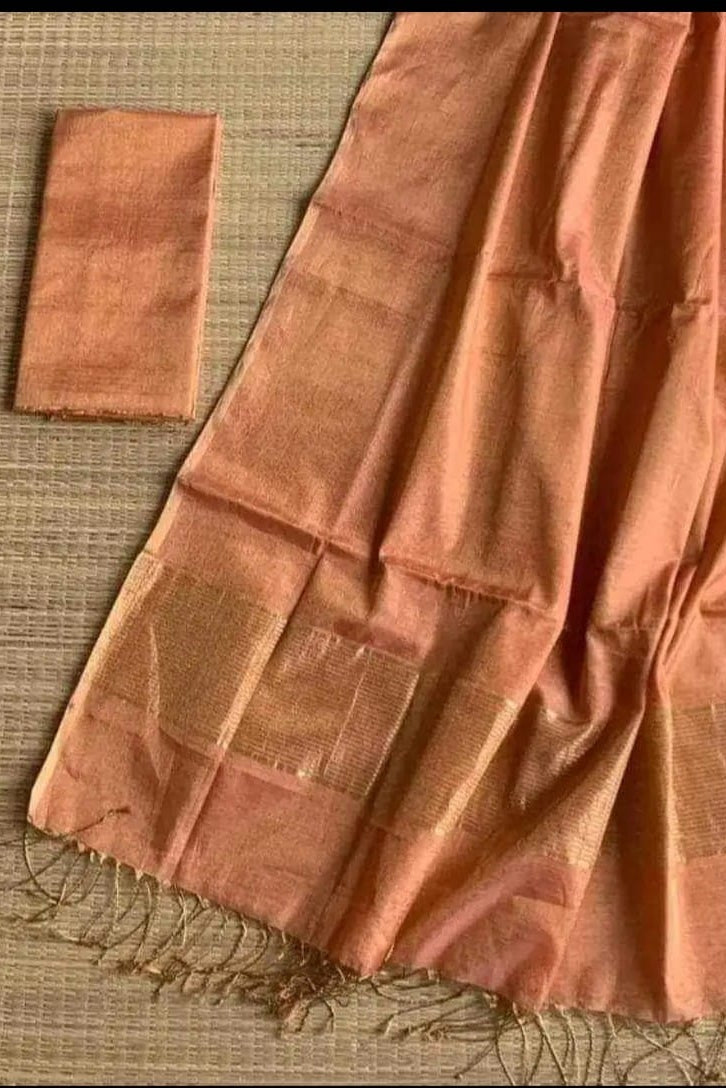 Sonar Sutra Tissue Linen Saree